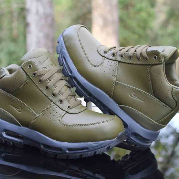 Nike Air Max Goadome Size 7Y Olive Green Canvas - Picture 9 of 15